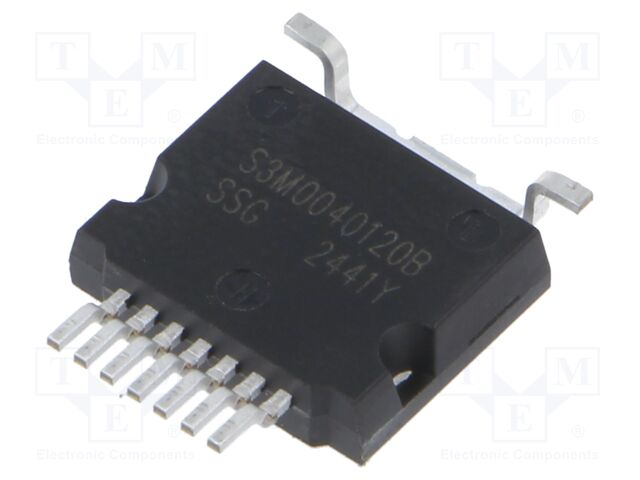 Transistor: N-MOSFET; SiC; unipolar