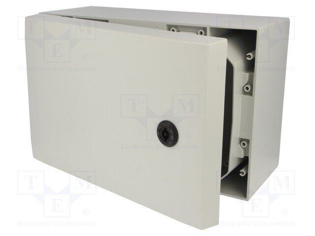 Enclosure: wall mounting; X: 200mm; Y: 300mm; Z: 150mm; ARCA; grey