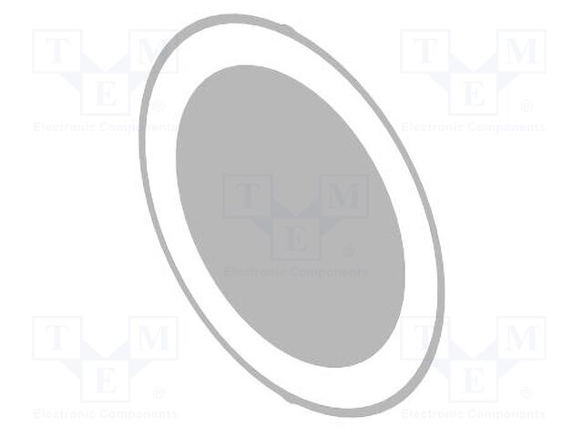 Cover; OptoHiT; white; plastic; Ø20mm