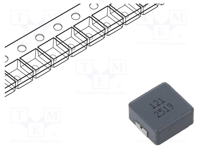Inductor: wire; SMD; 120uH; ±20%; 13.5x12.5x5.7mm