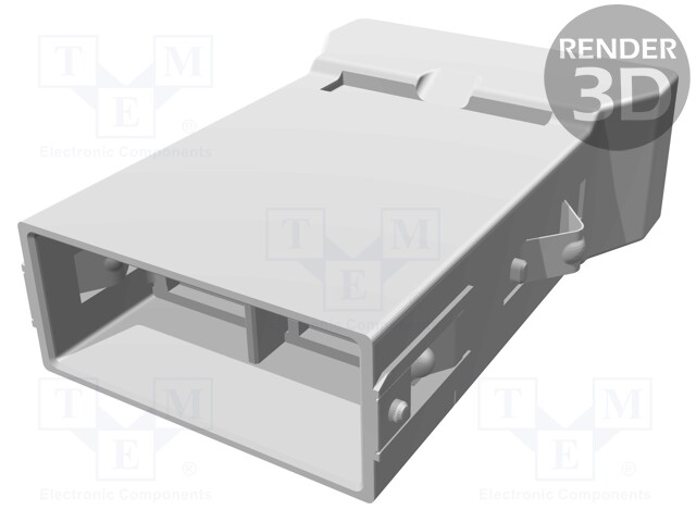 Connector: HDC; module; male; Han MegaBit; PIN: 8; UL94V-0