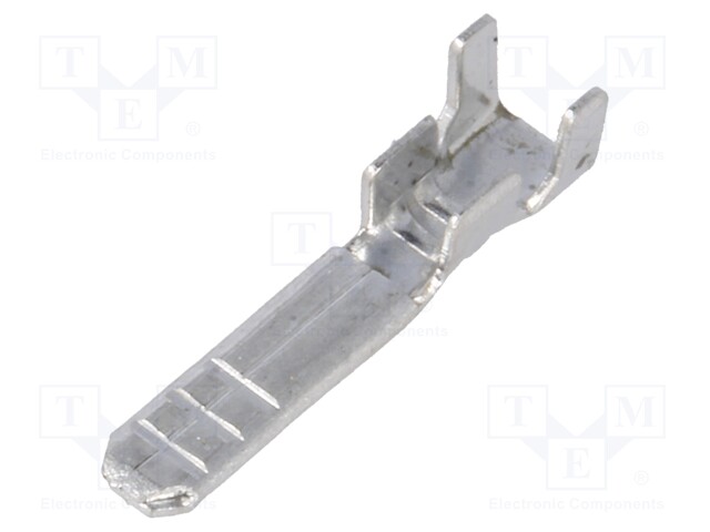 Terminal: flat; 2.8mm; 0.8mm; male; 0.5÷1mm2; crimped; for cable