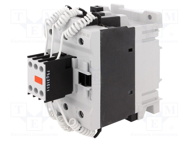Contactor: 3-pole; Application: for capacitors; Uoper.1: 240VAC
