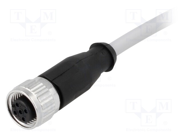 Plug; M12; PIN: 5; female; A code-DeviceNet / CANopen; 10m; cables