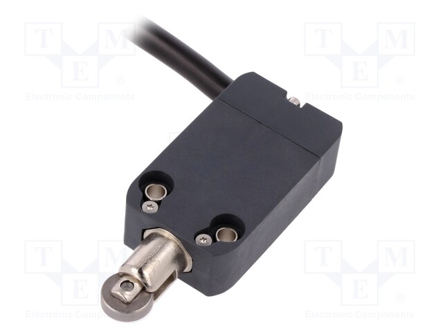 Limit switch; metal roller Ø12mm; NO + NC; 10A; max.250VAC; IP67