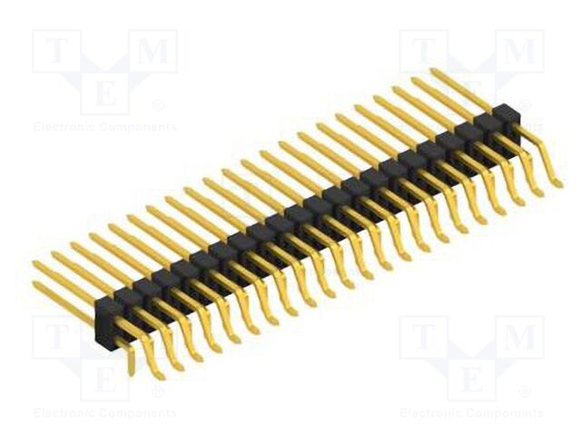 Connector: pin strips; pin header; male; PIN: 44; 2.54mm; SMT,THT