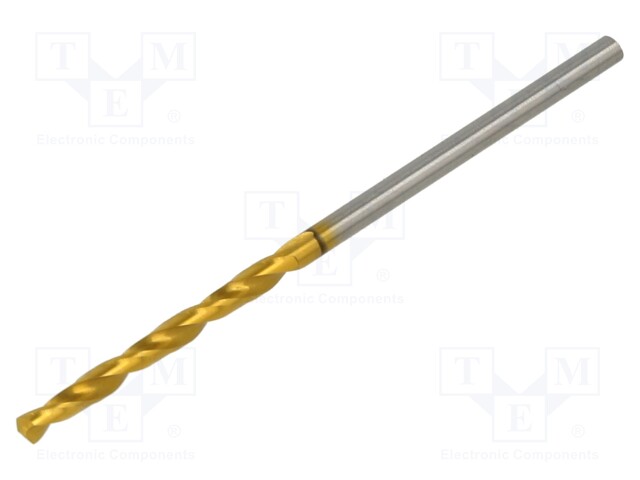 Drill bit; for metal; Ø: 1.7mm; L: 43mm; Working part len: 20mm