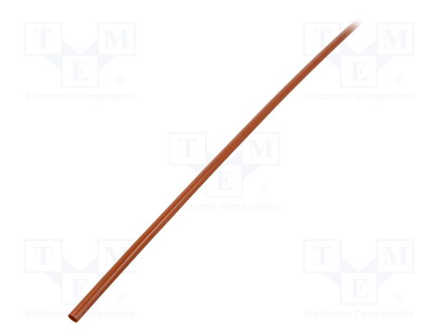 Heat shrink sleeve; glueless,thin walled; 2: 1; 6.4mm; L: 1000mm