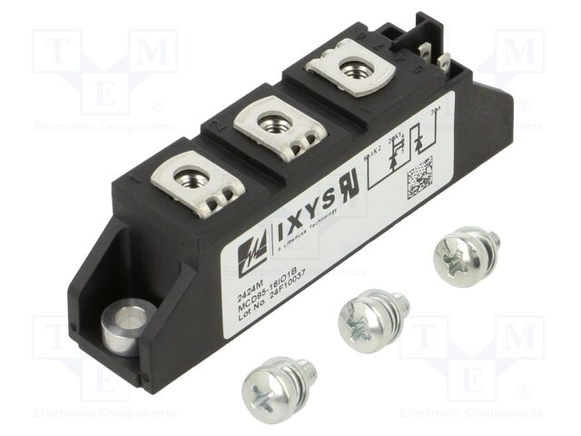 Module; double series; 1.6kV; 116A; TO240AA; Ufmax: 1.28V; screw