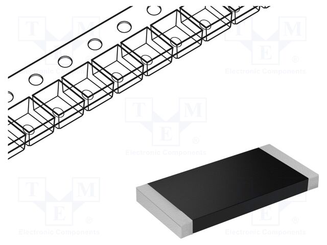 Resistor: thin film; precise; SMD; 1206; 1kΩ; 0.125W; ±0.1%