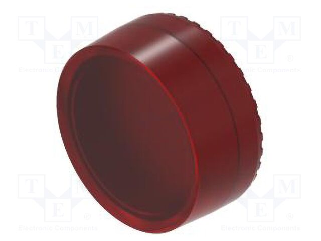 Lens, Round, Red, 04 Series