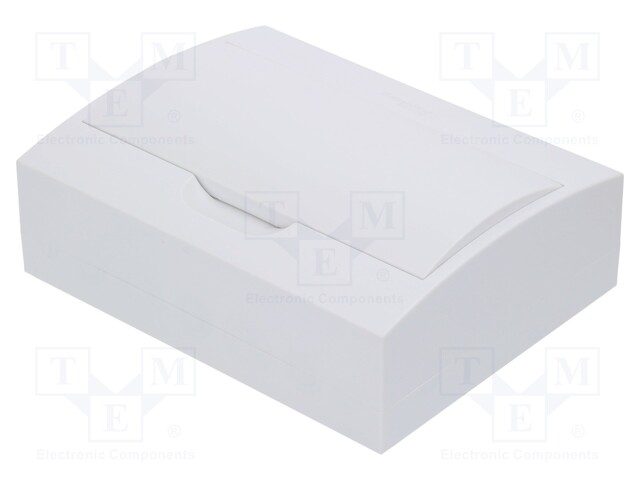 Enclosure: for modular components; IP40; white; No.of mod: 12