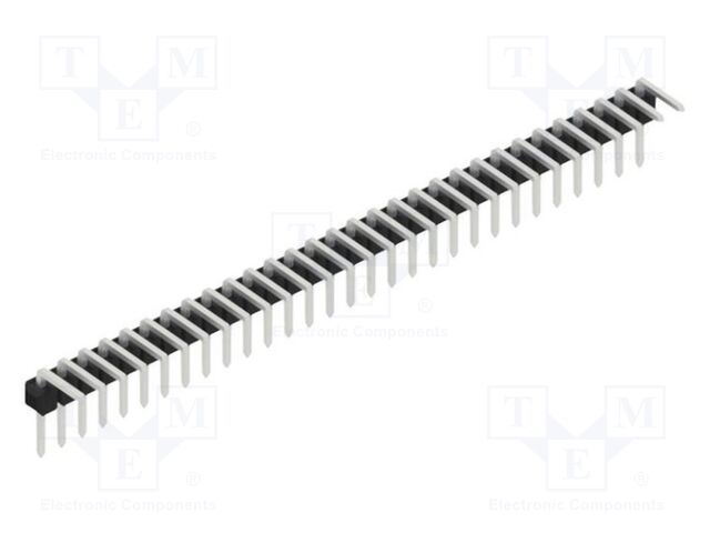 Connector: pin strips; pin header; male; PIN: 30; 2.54mm; THT; 1x30
