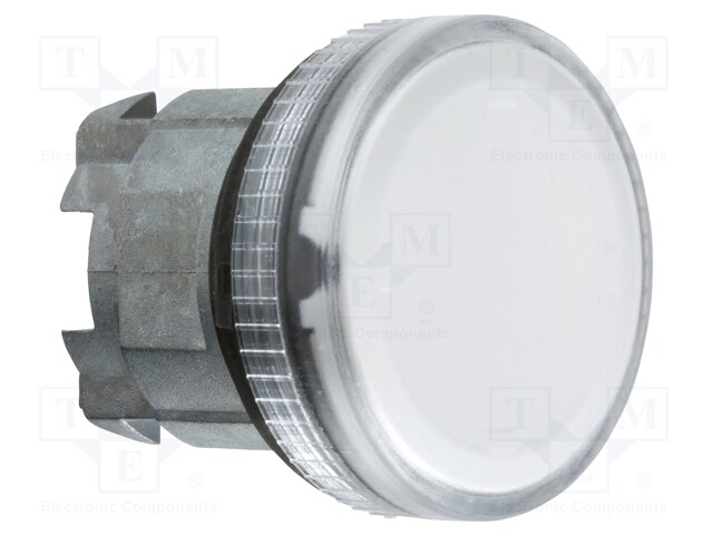 Indicator Lens, Transparent, Round, 22 mm, Pilot Light Head