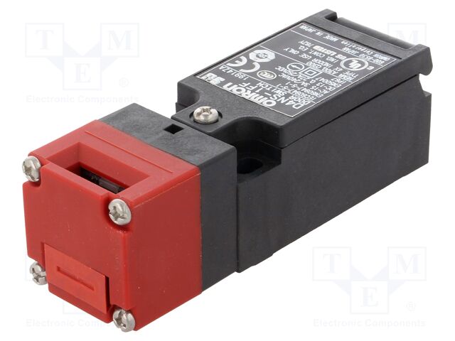 Safety switch: key operated; Series: D4NS; Contacts: NC x2; IP67
