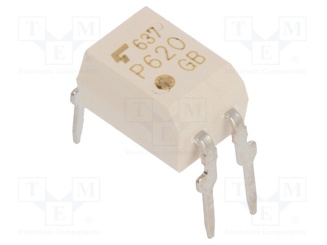 Optocoupler; THT; Channels: 1; Out: transistor; Uinsul: 5kV; Uce: 55V