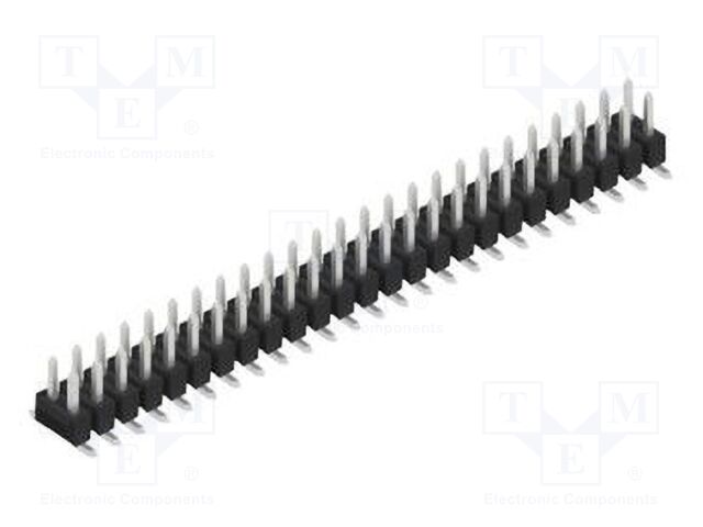 Connector: pin strips; pin header; male; PIN: 50; 2.54mm; SMT; 2x25