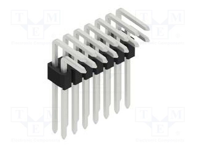 Connector: pin strips; pin header; male; PIN: 14; 1.27mm; THT; 2x7