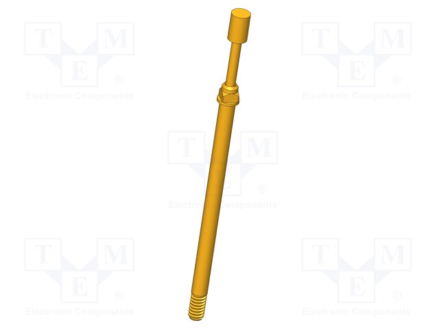 Test needle; Operational spring compression: 4mm; 8A; Ø: 2mm; 3N