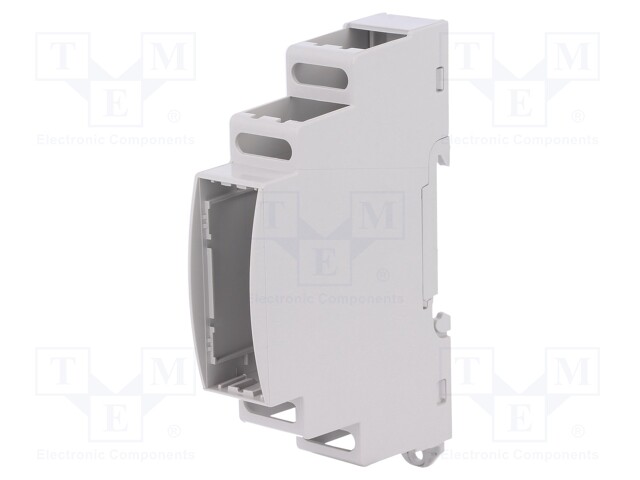 Enclosure: for DIN rail mounting; Y: 90mm; X: 18mm; Z: 53mm; ABS
