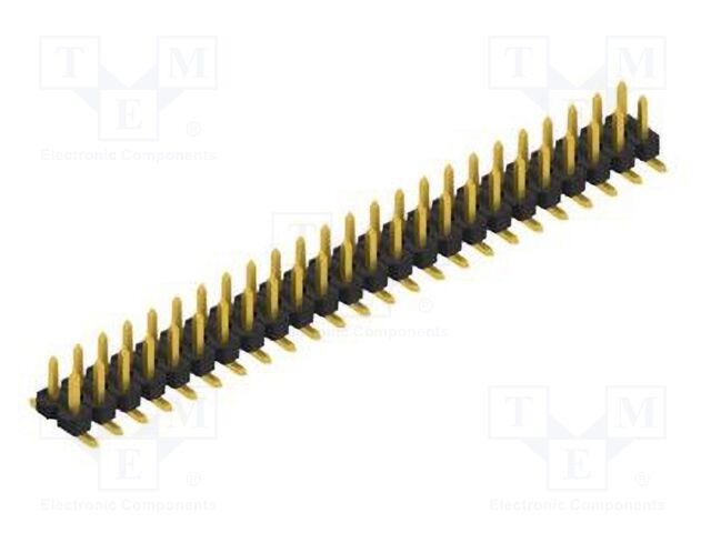 Connector: pin strips; pin header; male; PIN: 48; 2.54mm; SMT; 2x24