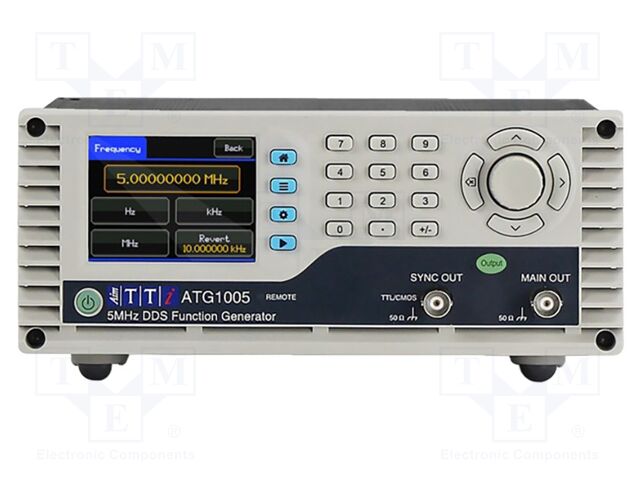 Generator: function; 5MHz; touch screen,LCD TFT 2,8"; 320x240