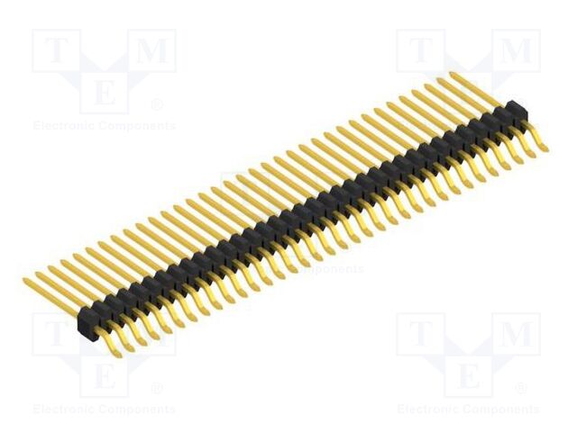 Connector: pin strips; pin header; male; PIN: 35; 1.27mm; SMT; 1x35