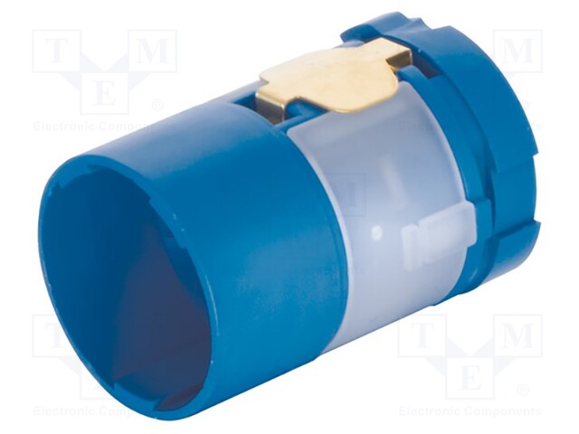 Circular Connector Insert, Han Series, 5 Contacts, Pin, Crimp