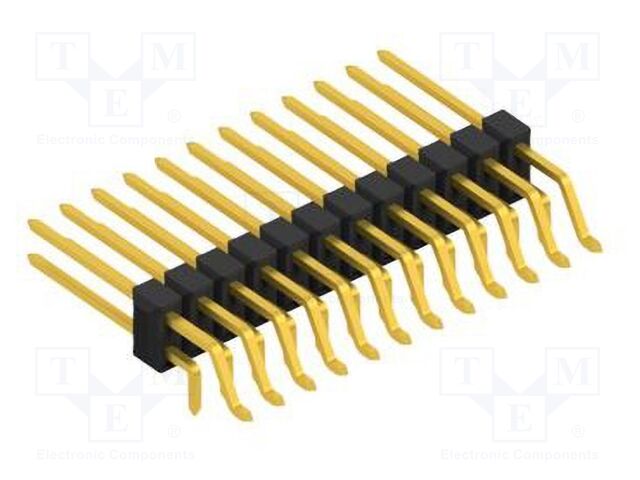 Connector: pin strips; pin header; male; PIN: 24; 2.54mm; SMT,THT