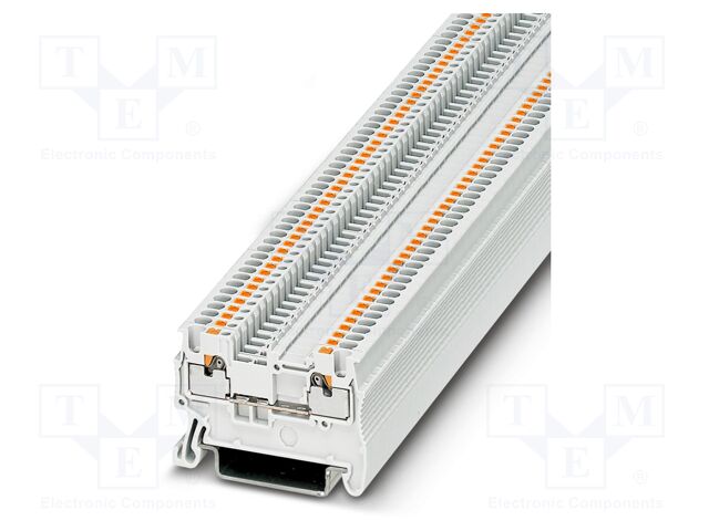 Splice terminal: rail; PT; PA; L: 30.5mm; terminals: 2; W: 3.5mm