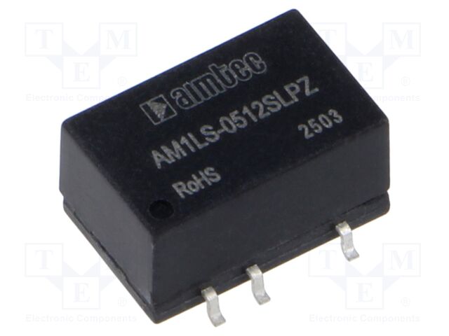 Converter: DC/DC; 1W; Uin: 4.5÷5.5V; Uout: 12VDC; Iout: 84mA; SMD