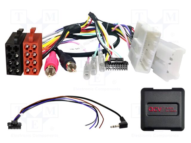 Adapter for control from steering wheel