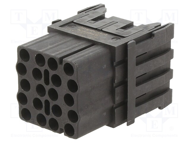 Connector: HDC; module; female; C146,heavy|mate F; PIN: 20; 500V