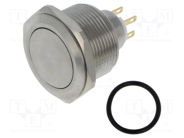 Switch: vandal resistant; Pos: 2; SPDT; 3A/220VAC; 5A/24VDC; IP65