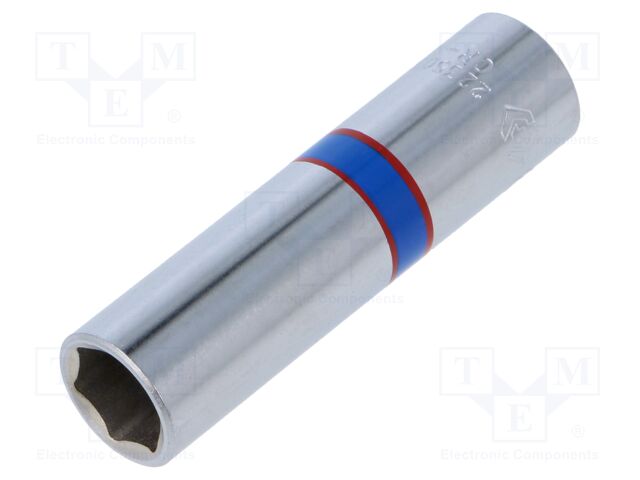 Wrench; hex socket,socket spanner; HEX 9mm; 1/4"; 50mm; long