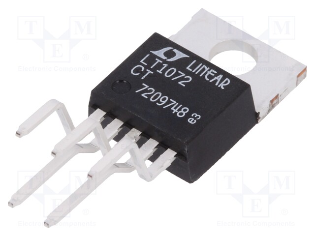 PMIC; DC/DC converter; Uin: 3÷40V; Uout: 1.25÷65V; TO220-5