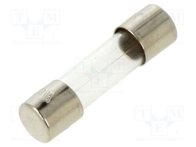 Fuse: fuse; quick blow; 1.5A; 250VAC; cylindrical,glass; 5x20mm