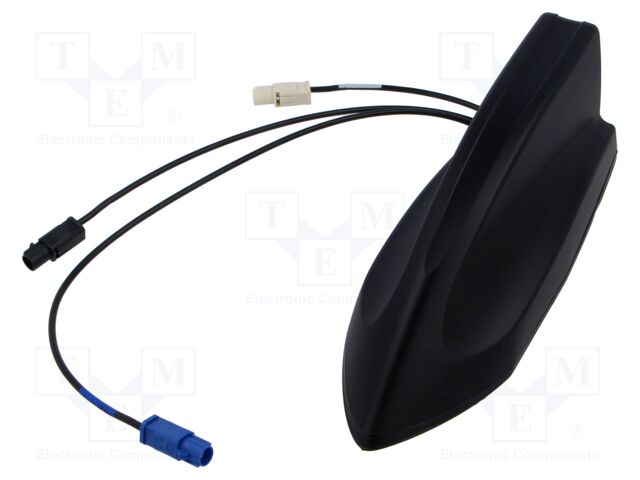 Antenna; automotive,SHARK; AM,DAB,FM,GNSS; Fakra; Len: 210mm