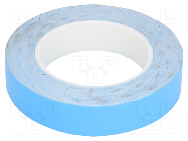 Tape: heat transfer; W: 25mm; L: 33m; D: 0.2mm; 800mW/mK; LDPE; 6kV/mm