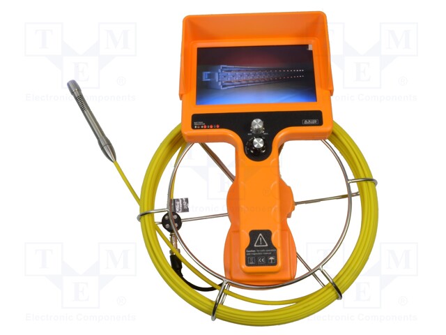 Inspection camera; Display: LCD 7"; Cam.res: 720x480; Len: 20m