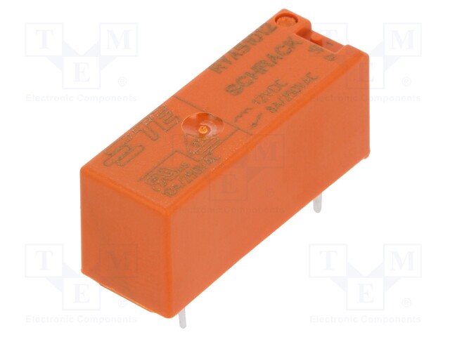 Relay: electromagnetic; SPST-NC; Ucoil: 12VDC; Icontacts max: 8A