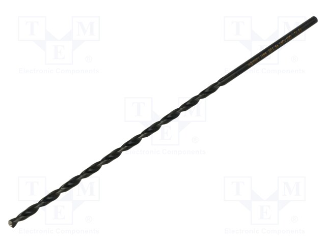 Drill bit; for metal; Ø: 3mm; L: 150mm; Working part len: 100mm