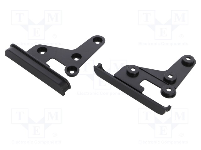 Radio mounting frame; Toyota; 2 DIN; black