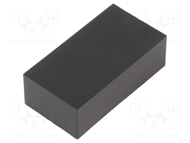 Enclosure: designed for potting; X: 29mm; Y: 54mm; Z: 17mm; black