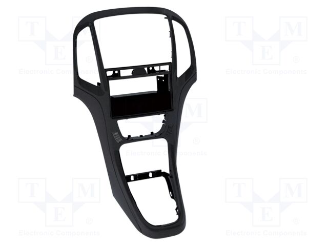 Radio frame; Opel; Opel Astra J 2009->2018; black (pearl)