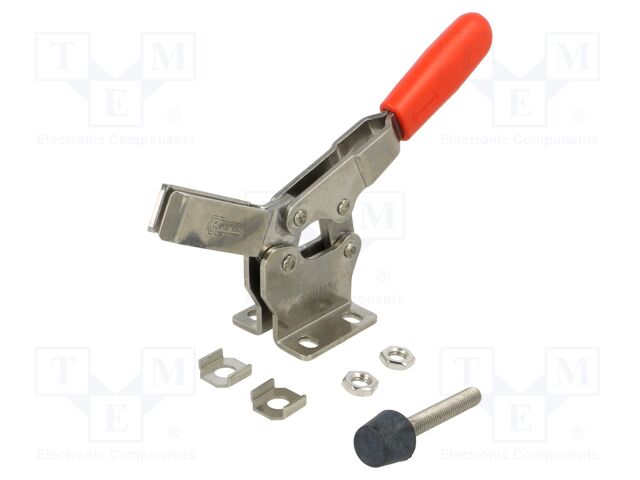 Vertical clamps; stainless steel; 1700N