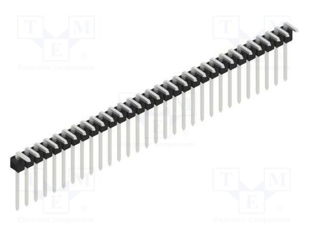 Connector: pin strips; pin header; male; PIN: 30; 2.54mm; THT; 1x30