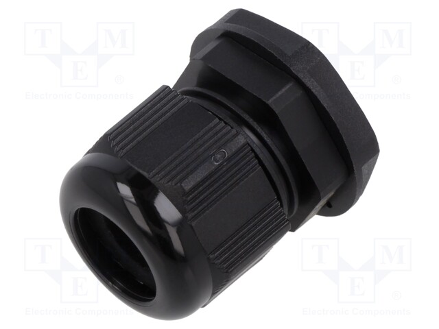 Cable gland; M25; 1.5; IP68; Mat: polyamide; black; Entrelec