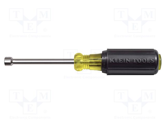 Screwdriver: standard; 6-angles socket; HEX 1/4"; magnetic