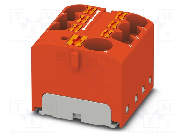 Splice terminal: rail; 32A; 450V; push-in; PA; L: 21.7mm; 0.2÷6mm2